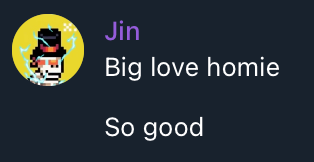 Testimonial from @xkonjin