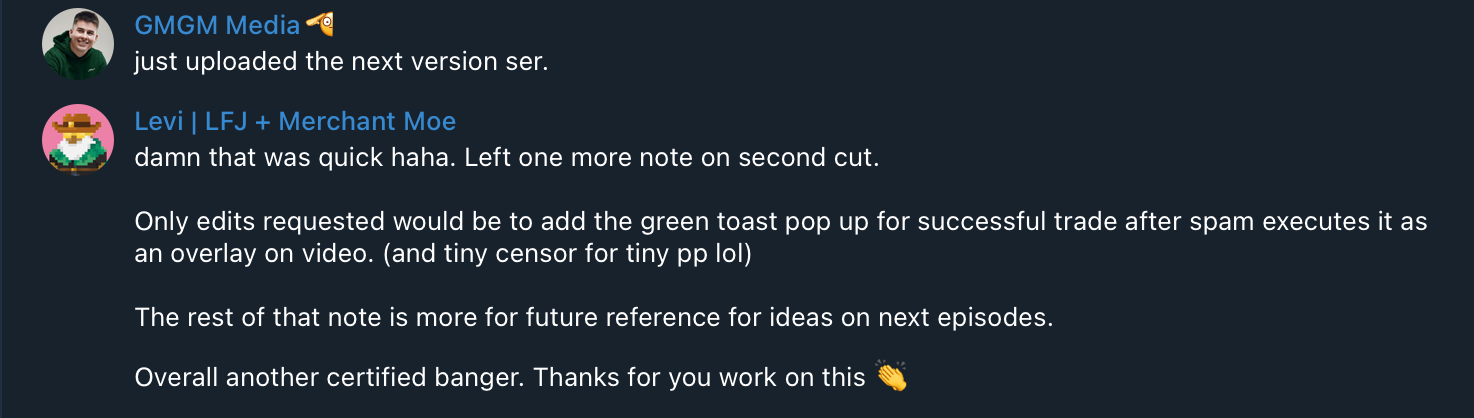 Testimonial from @0xLevi_