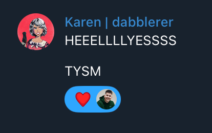 Testimonial from @dabblerer_